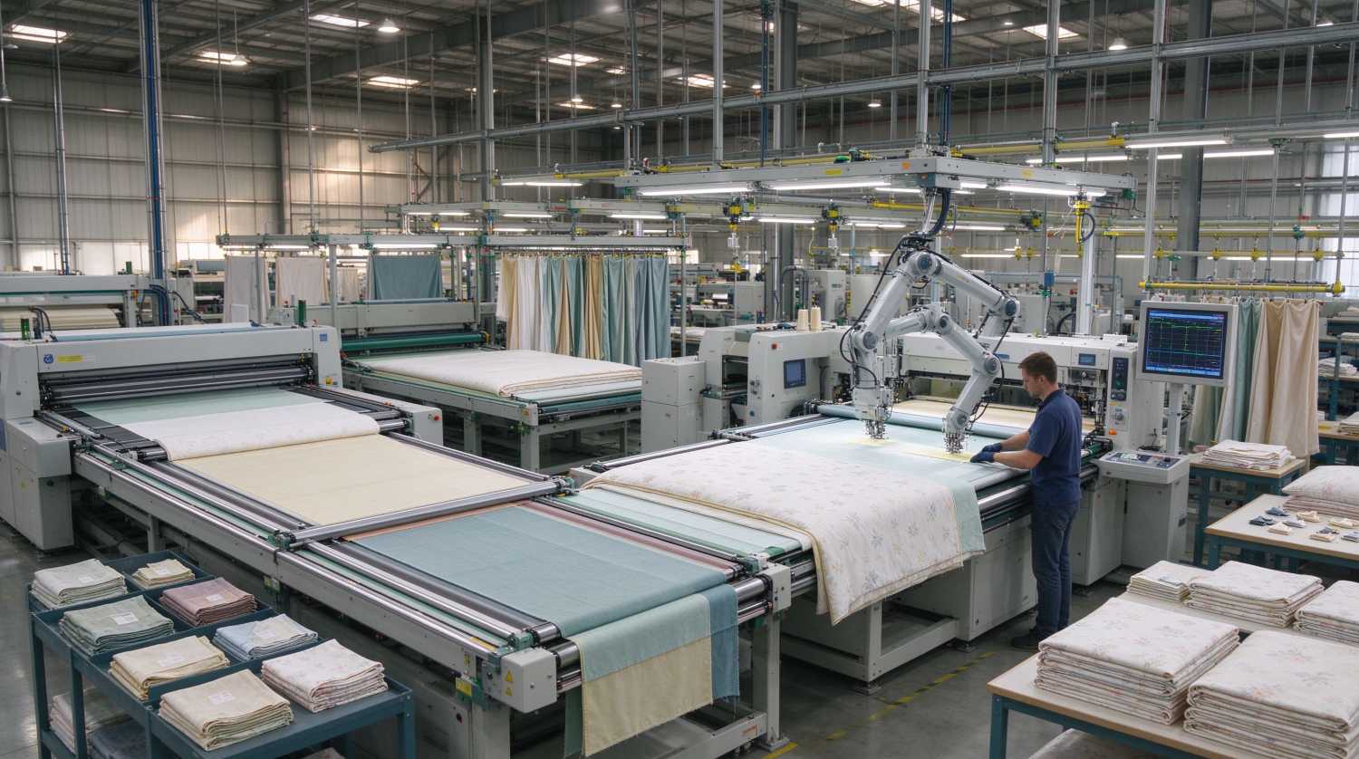 Automated Cutting & Sewing Lines