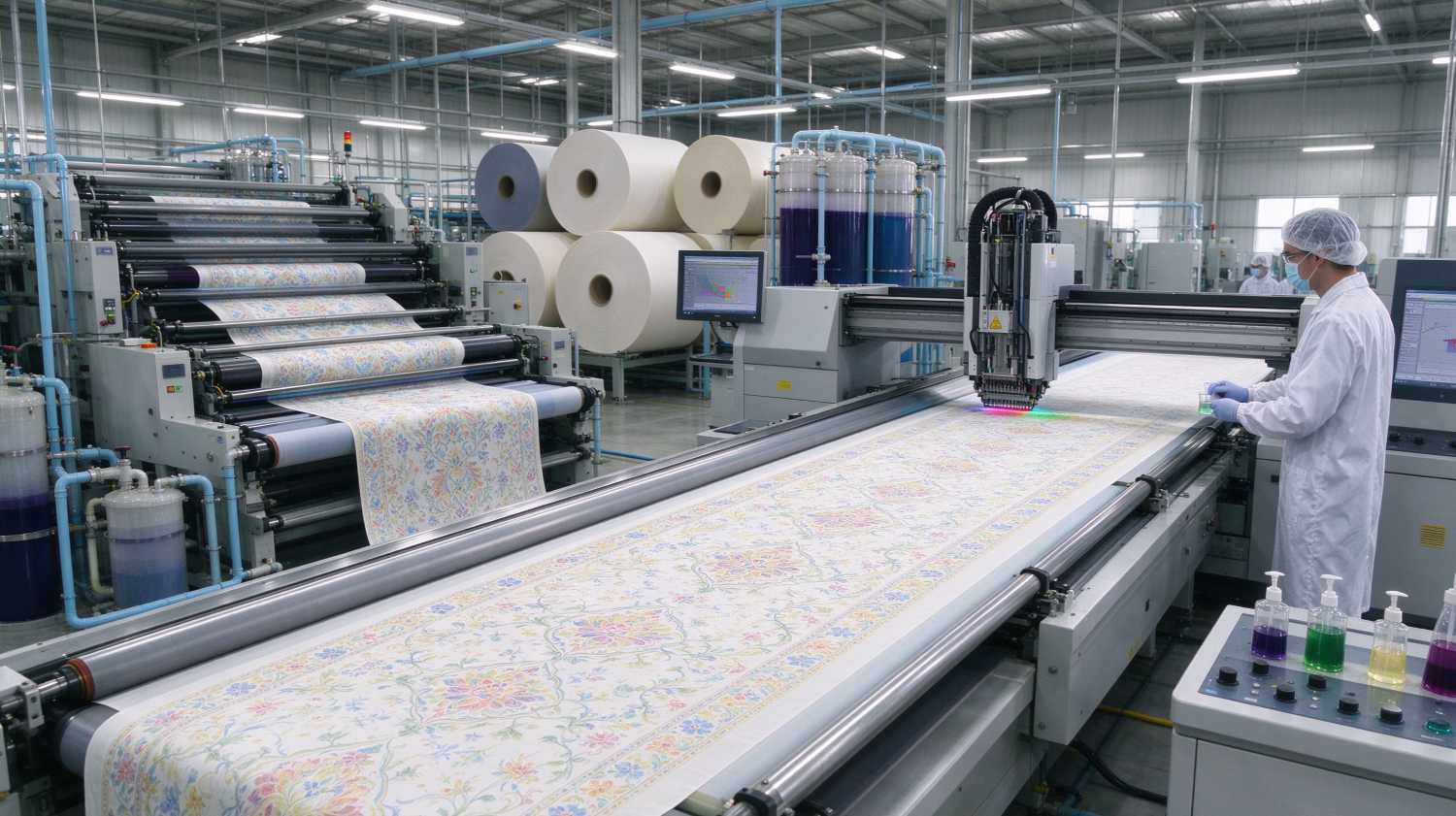Eco Reactive Dyeing & Digital Print