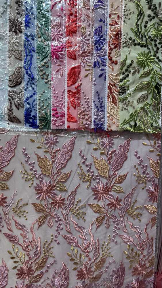 Mesh Embroidered Fabric